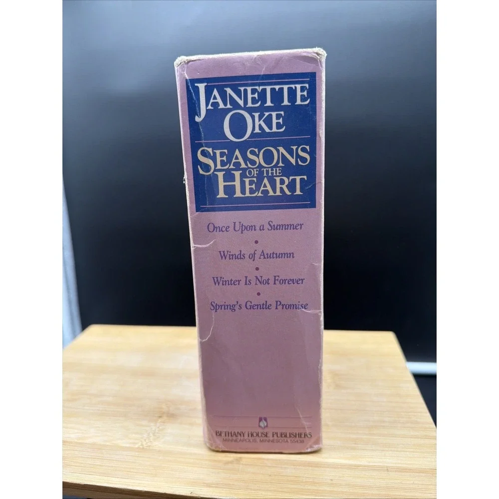 VTG SEASONS OF THE HEART Complete 1-4 Box Set Janette Oke- Paperback